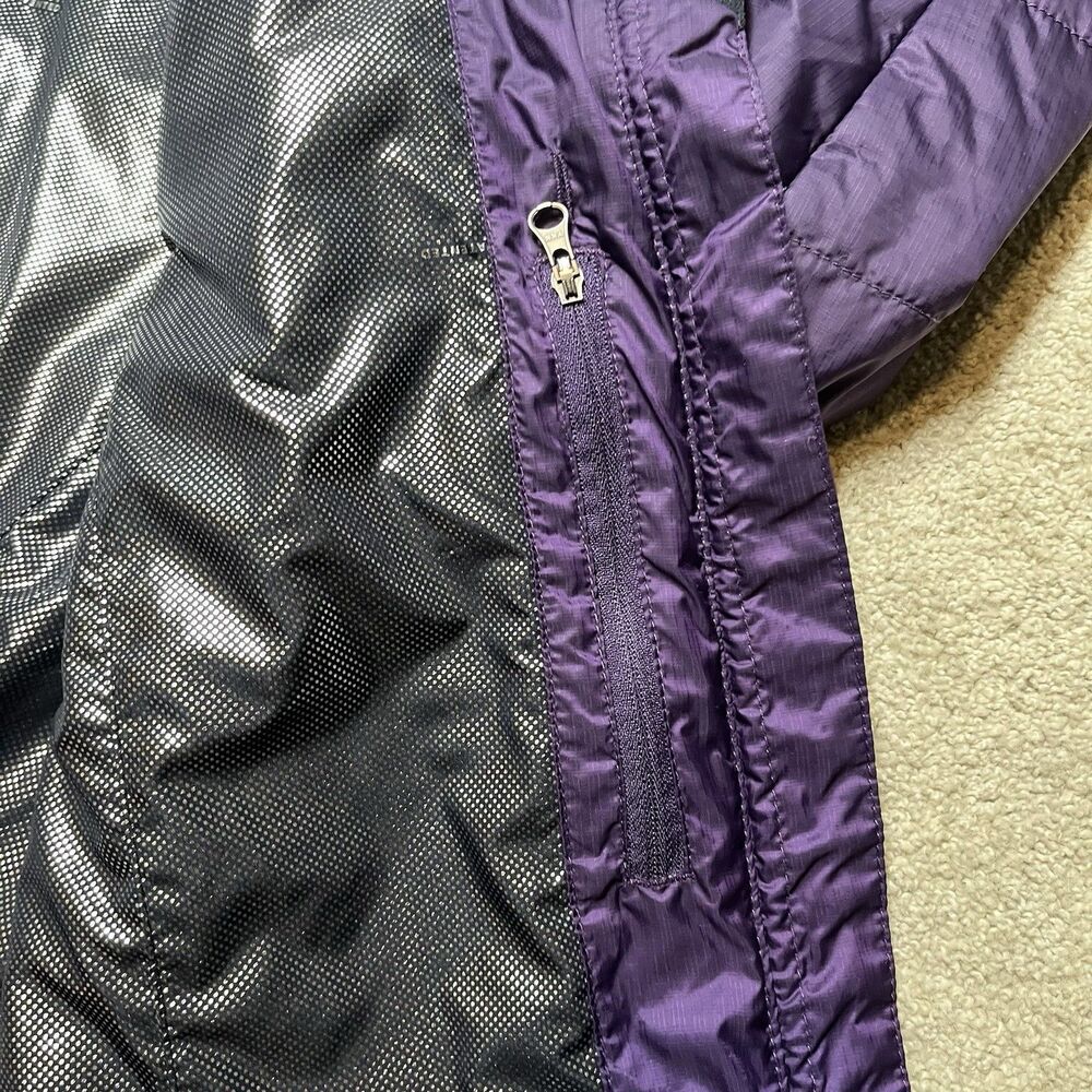 Columbia Womens Omni Heat Puffer Jacket Medium Full Zip Fleece Neck Thermal Coat - Picture 9 of 11